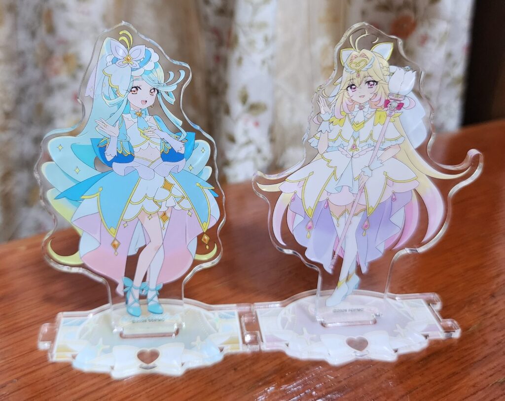 組み立てて、ふたりを並べたところ✨